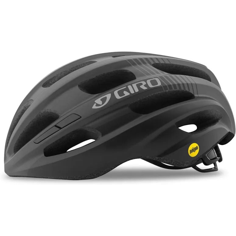Kask Rowerowy Szosowy Giro Isode Matte Black Męski 54-61cm In-Mold EPS