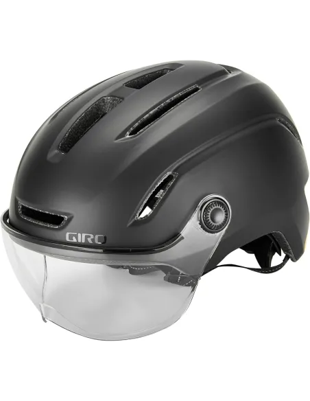 Kask Rowerowy Miejski Giro Evoke Shield Integrated MIPS Black M 55-59cm
