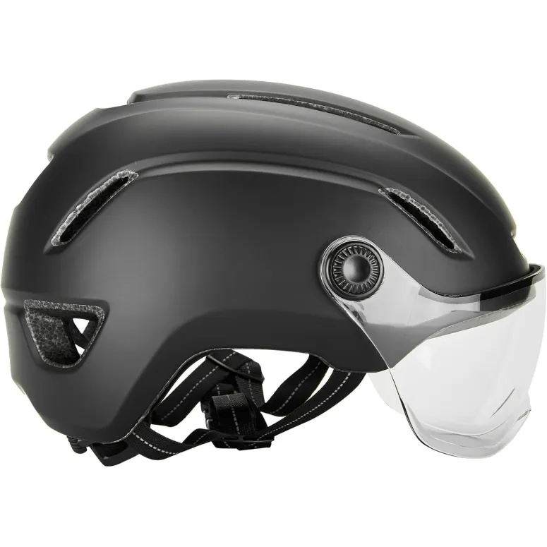 Kask Rowerowy Miejski Giro Evoke Shield Integrated MIPS Black M 55-59cm