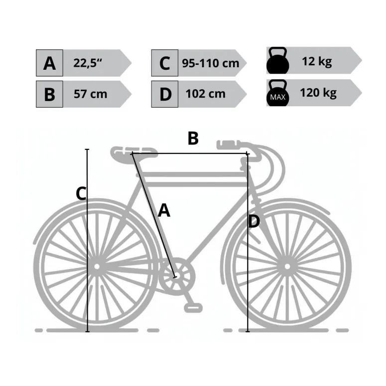Rower Ostre Koło 28 Miejski U-Brake Uniwersalny Singlespeed Lekki Odblaski