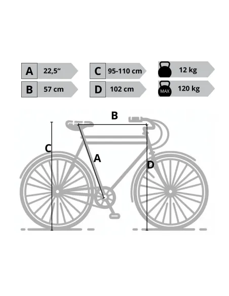 Rower Ostre Koło 28 Miejski U-Brake Uniwersalny Singlespeed Lekki Odblaski