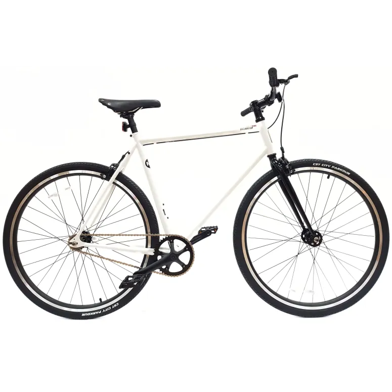 Rower Ostre Koło 28 Miejski U-Brake Uniwersalny Singlespeed Lekki Odblaski