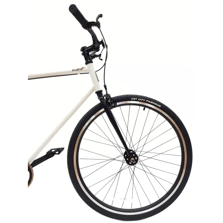 Rower Ostre Koło 28 Miejski U-Brake Uniwersalny Singlespeed Lekki Odblaski