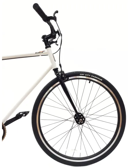 Rower Ostre Koło 28 Miejski U-Brake Uniwersalny Singlespeed Lekki Odblaski