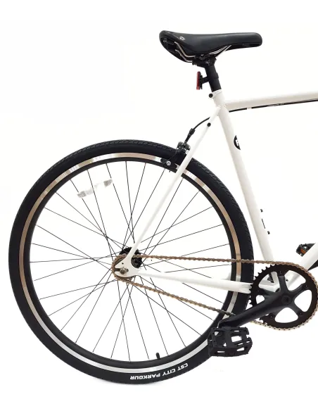 Rower Ostre Koło 28 Miejski U-Brake Uniwersalny Singlespeed Lekki Odblaski