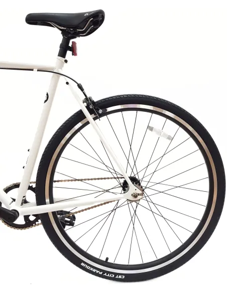 Rower Ostre Koło 28 Miejski U-Brake Uniwersalny Singlespeed Lekki Odblaski