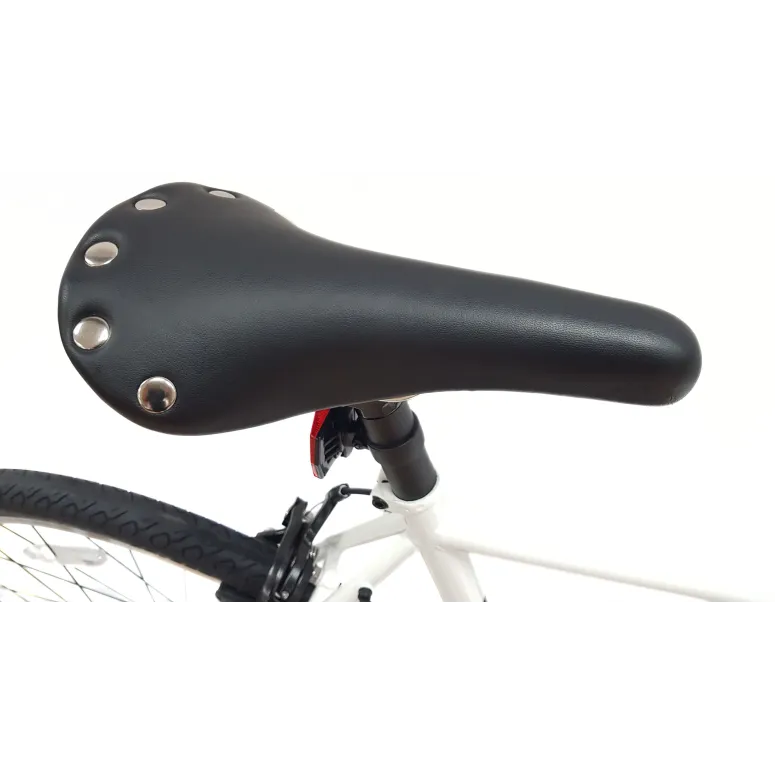 Rower Ostre Koło 28 Miejski U-Brake Uniwersalny Singlespeed Lekki Odblaski