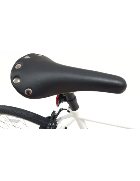 Rower Ostre Koło 28 Miejski U-Brake Uniwersalny Singlespeed Lekki Odblaski