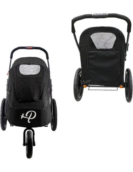 Wózek Dla Psa Kota PETIQUE Breeze Składany Przyczepa Do Roweru Transporter