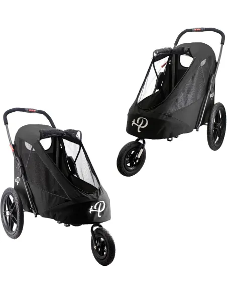 Wózek Dla Psa Kota PETIQUE Breeze Składany Przyczepa Do Roweru Transporter