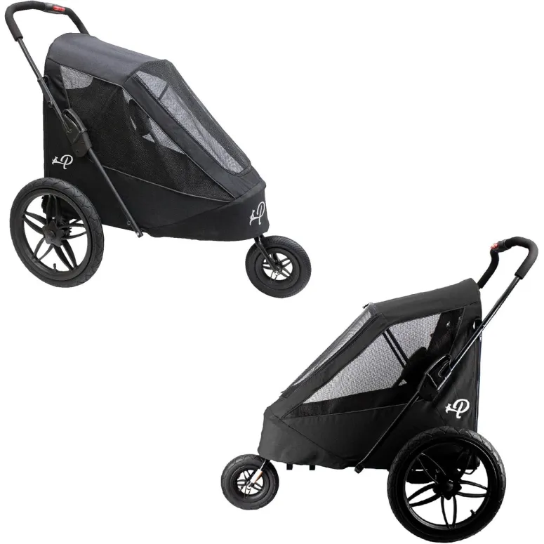 Wózek Dla Psa Kota PETIQUE Breeze Składany Przyczepa Do Roweru Transporter