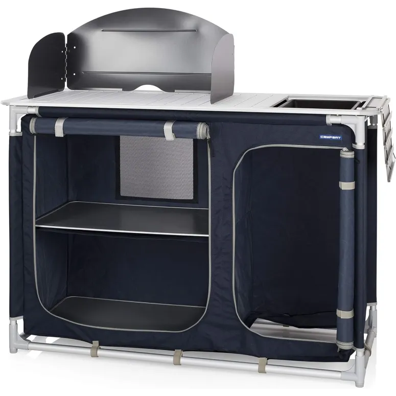 Kuchnia Szafka Kempingowa Campart KI-0753 Outdoor Wolnostojąca Składana