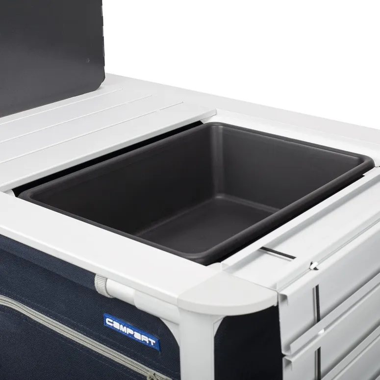 Kuchnia Szafka Kempingowa Campart KI-0753 Outdoor Wolnostojąca Składana