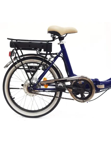 Elektryczny Rower Miejski 20 Stal V-brake 250W 24V 7.8Ah Składany Światła