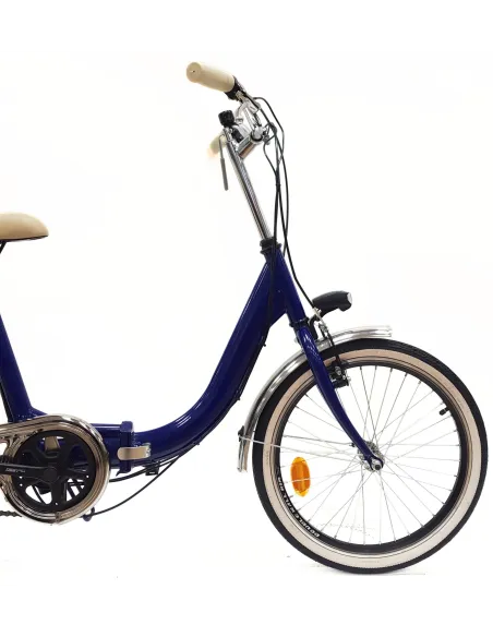 Elektryczny Rower Miejski 20 Stal V-brake 250W 24V 7.8Ah Składany Światła