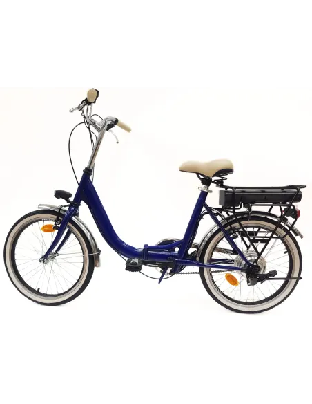 Elektryczny Rower Miejski 20 Stal V-brake 250W 24V 7.8Ah Składany Światła