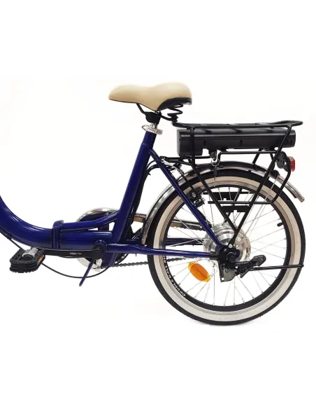 Elektryczny Rower Miejski 20 Stal V-brake 250W 24V 7.8Ah Składany Światła