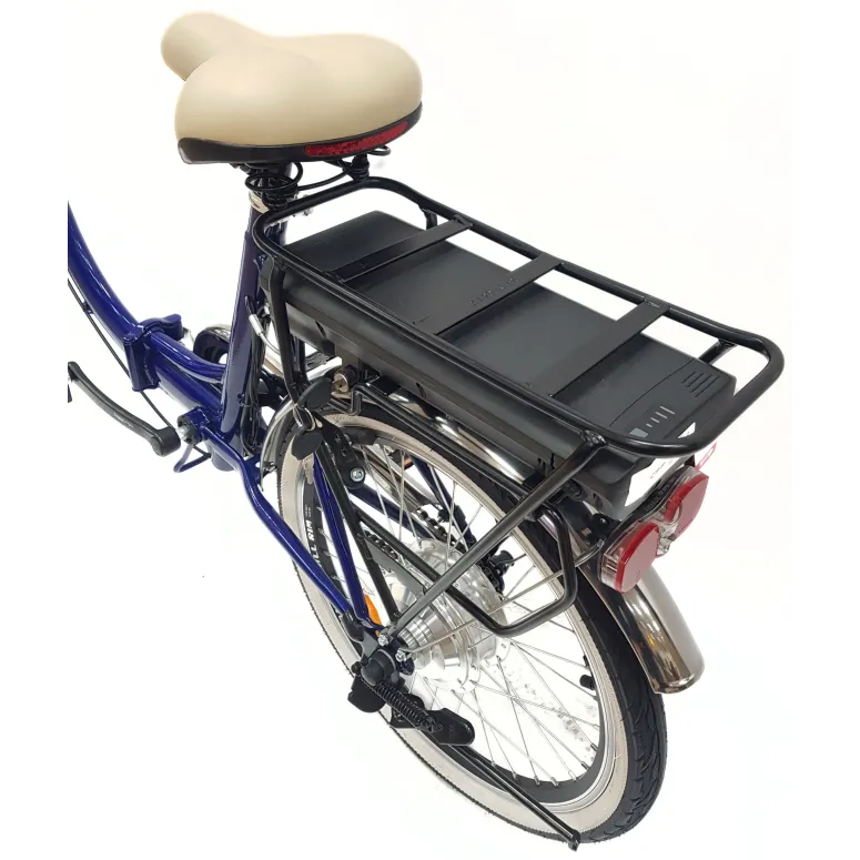 Elektryczny Rower Miejski 20 Stal V-brake 250W 24V 7.8Ah Składany Światła