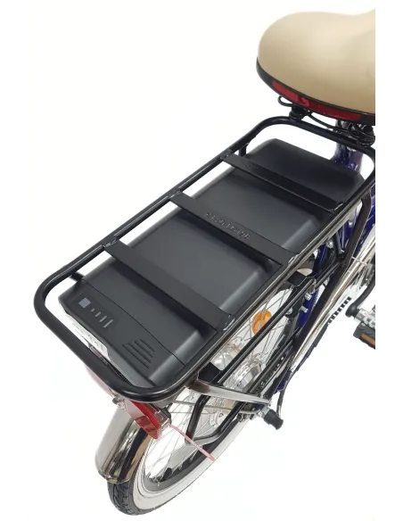 Elektryczny Rower Miejski 20 Stal V-brake 250W 24V 7.8Ah Składany Światła