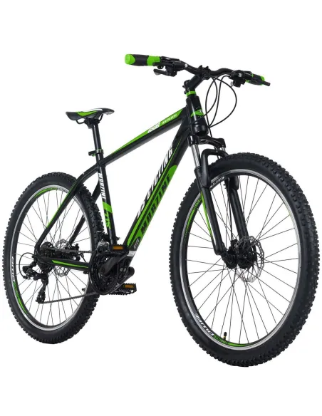 Rower Górski 27,5 Aluminium MTB Hardtail Damski Męski Cyngle Tarcze Dzwonek