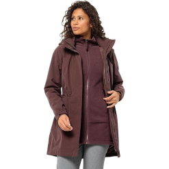 Kurtka Damska Zimowa Jack Wolfskin Ottawa Coat 3 W 1 Wodoodporna XL