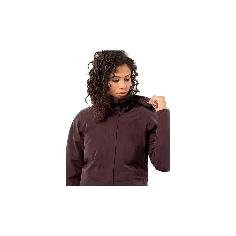 Kurtka Damska Zimowa Jack Wolfskin Ottawa Coat 3 W 1 Wodoodporna XL