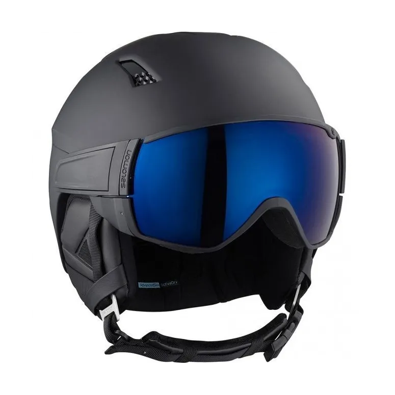 Kask Narciarski Salomon Driver S Black Rozmiar M(56-59cm) Wentylacja Czarny