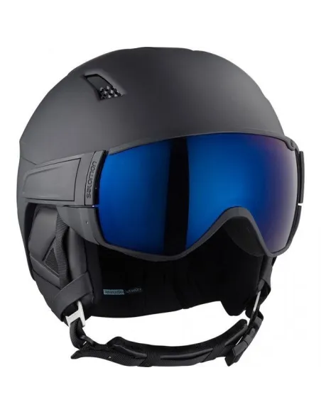 Kask Narciarski Salomon Driver S Black Rozmiar M(56-59cm) Wentylacja Czarny
