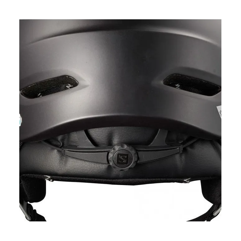 Kask Narciarski Salomon Driver S Black Rozmiar M(56-59cm) Wentylacja Czarny