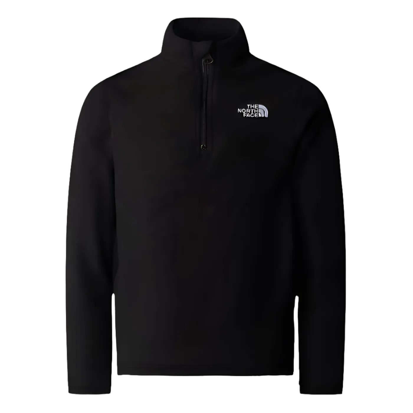 Polar The North Face Teen Glacier Fleece Młodzieżowy Zamek 1/4 Czarny L