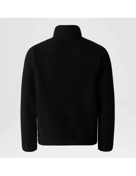 Polar The North Face Teen Glacier Fleece Młodzieżowy Zamek 1/4 Czarny L