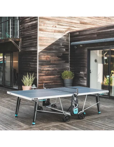Stół Do Tenisa Stołowego CORNILLEAU 400X Ping-Pong Outdoor Składany Szary