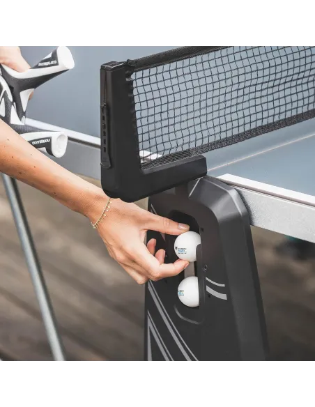 Stół Do Tenisa Stołowego CORNILLEAU 400X Ping-Pong Outdoor Składany Szary