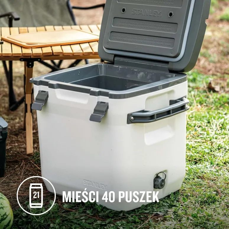 Lodówka Turystyczna Pasywna Stanley Adventure Outdoor Cooler 28,3 L Biały