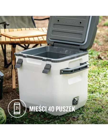 Lodówka Turystyczna Pasywna Stanley Adventure Outdoor Cooler 28,3 L Biały