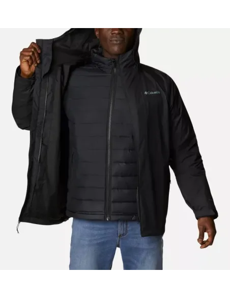 Kurtka Zimowa Przejściowa 3w1 Columbia Wallowa Park Interchange XXL Czarny