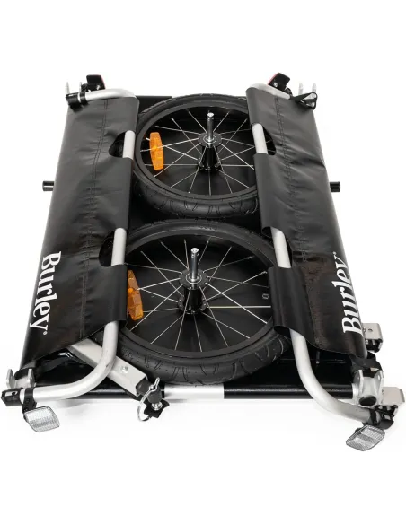 Przyczepka Rowerowa Bagażowa Burley Flatbed Cargo Ogrodowa Wózek Do 45kg