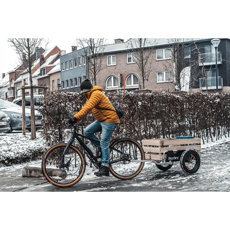 Przyczepka Rowerowa Bagażowa Burley Flatbed Cargo Ogrodowa Wózek Do 45kg