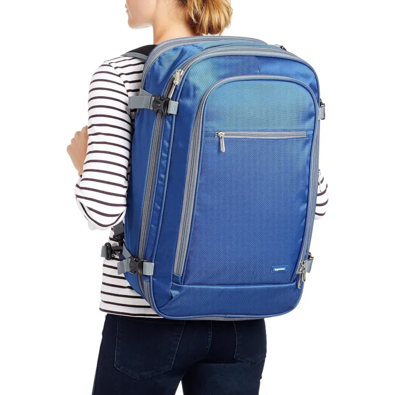 Plecak Turystyczny Podróżny Amazon Basics Torba Pasek Na Ramię 25L+10L