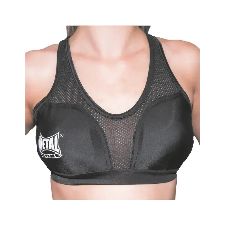 Biustonosz Ochronny Damski Metal Boxe Ochraniacz Klatki Piersiowej XL