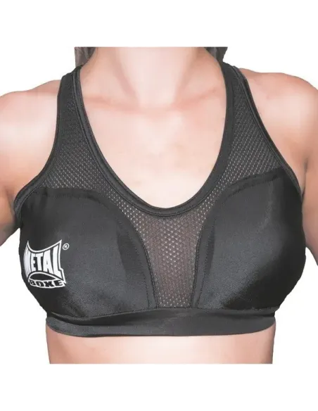 Biustonosz Ochronny Damski Metal Boxe Ochraniacz Klatki Piersiowej XL