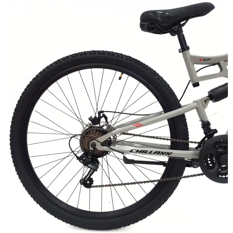 Rower Górski 29 Stal Męski Damski MTB Full Amortyzacja Tarcze Revo Dzwonek