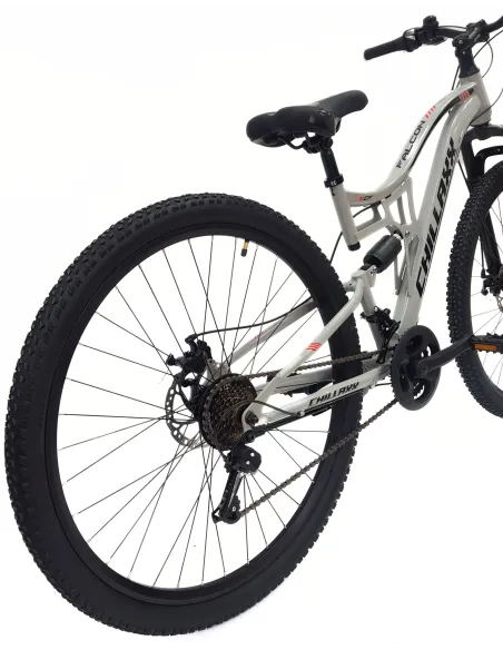 Rower Górski 29 Stal Męski Damski MTB Full Amortyzacja Tarcze Revo Dzwonek