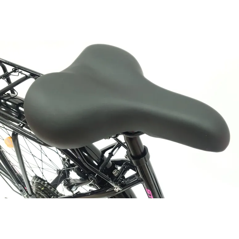 Rower Dziecięcy Miejski 24 Dziewczęcy Bagaż Dzwonek Stopka Światła Błotniki