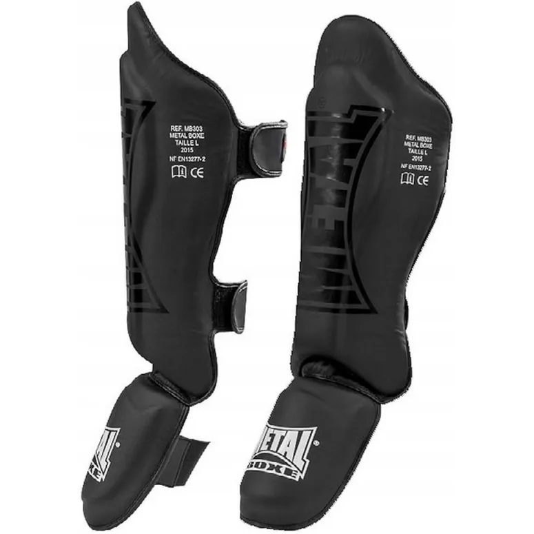 Ochraniacze Na Goleń i Stopę Metal Boxe MB303N Piszczeli Stóp Rozmiar M