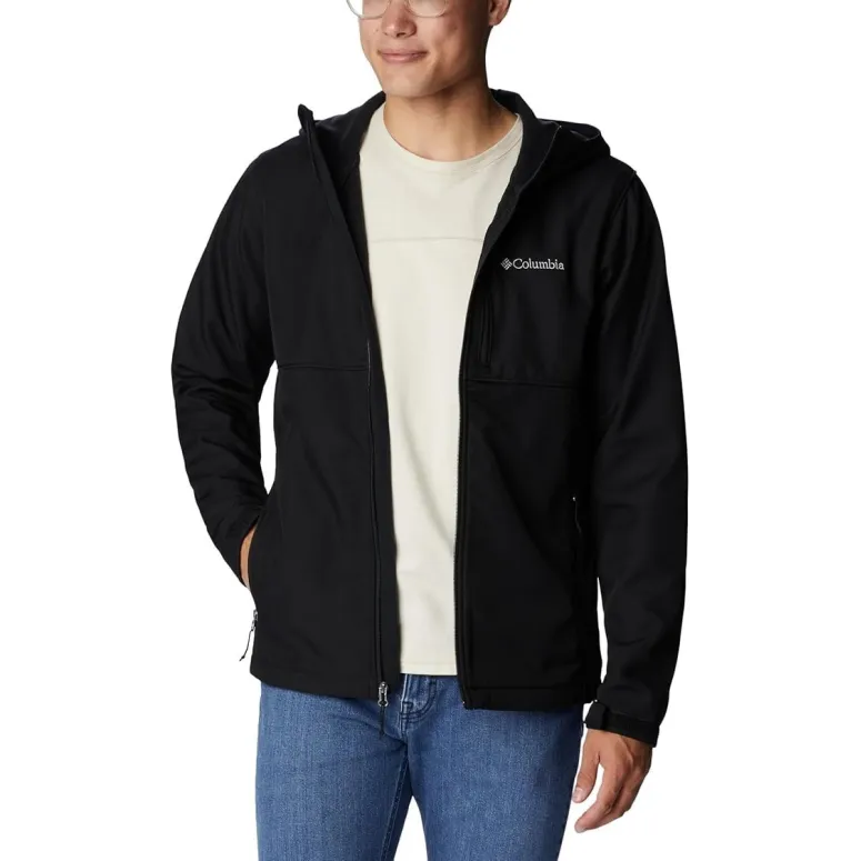 Kurtka Softshell Męska Columbia Ascend Czarna Wodoodporna Wodoszczelna r. L