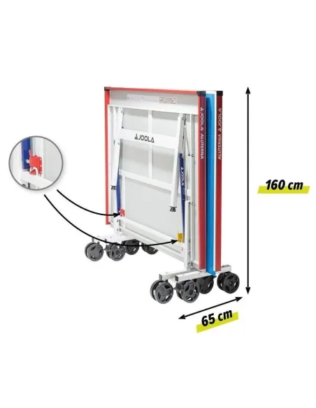 Stół Do Tenisa Stołowego Joola Outdoor Aluterna Składany Siatka Ping Pong