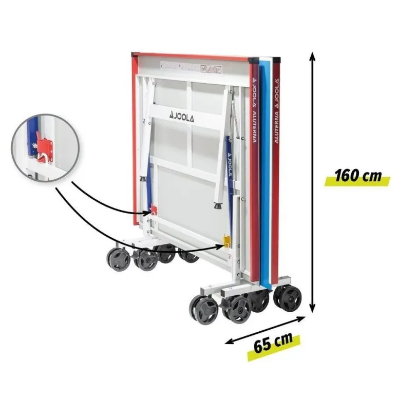 Stół Do Tenisa Stołowego Joola Outdoor Aluterna PingPong Składany Do Gry