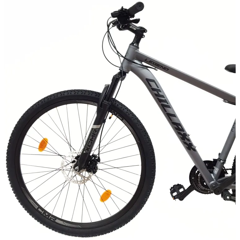 Rower Górski 29 Męski Damski Alu Hardtail Cyngle Dzwonek Stopka Odblaski