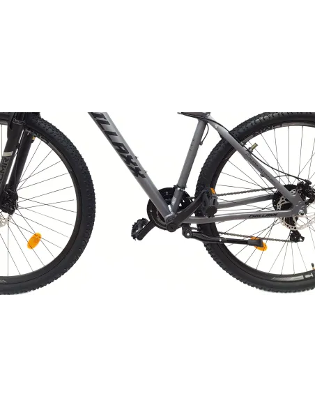 Rower Górski 29 Męski Damski Alu Hardtail Cyngle Dzwonek Stopka Odblaski